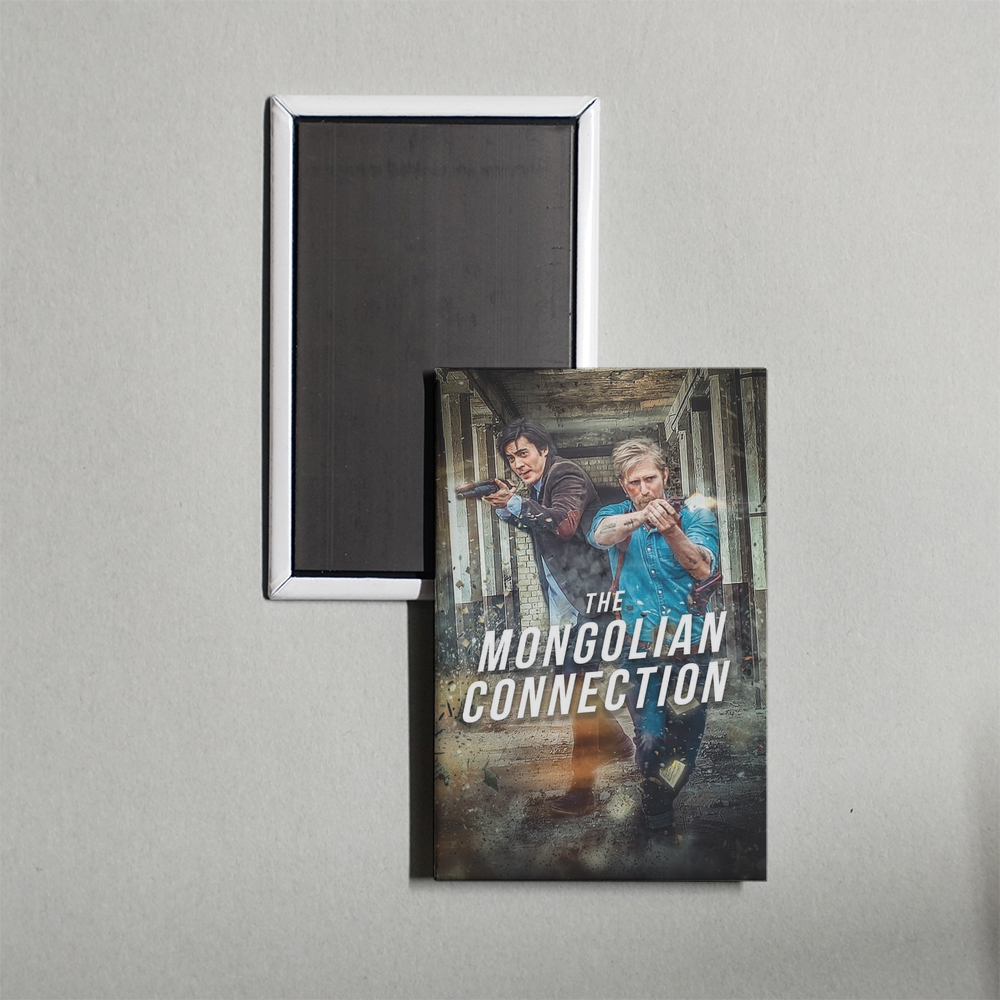 The Mongolian Connection Mini Movie Fridge Magnet