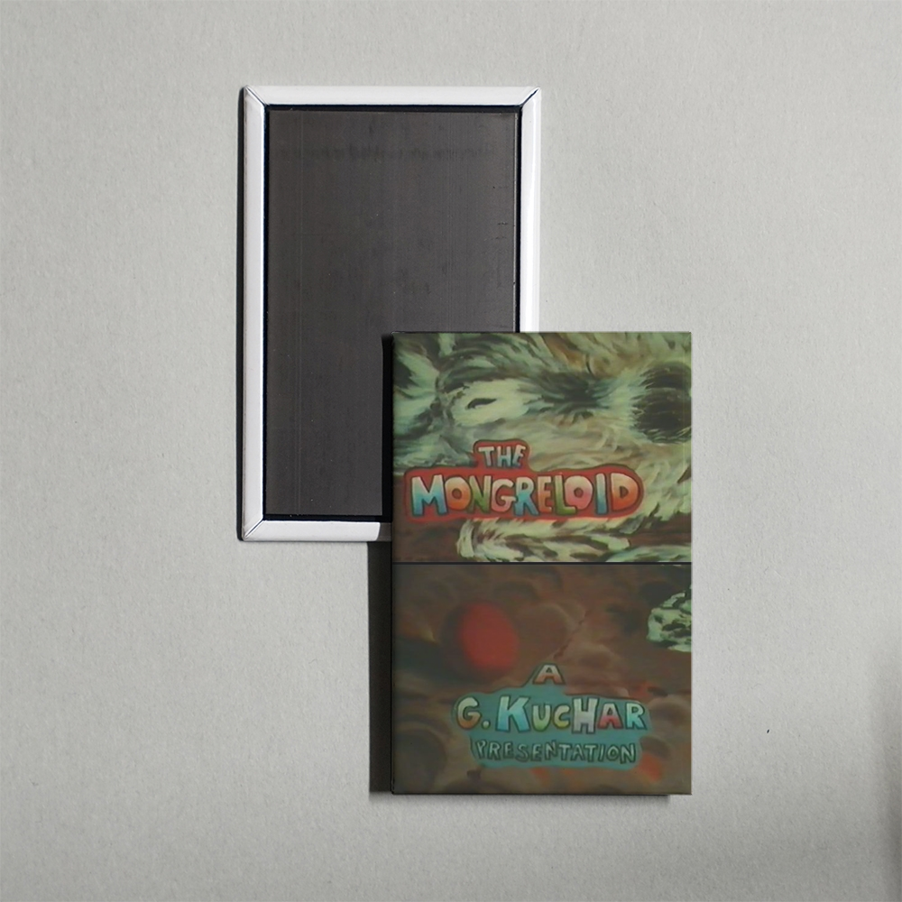 The Mongreloid Mini Movie Fridge Magnet