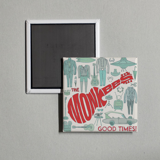 The Monkees - Good Times! (Deluxe Edition) Album Cover Fridge Magnet