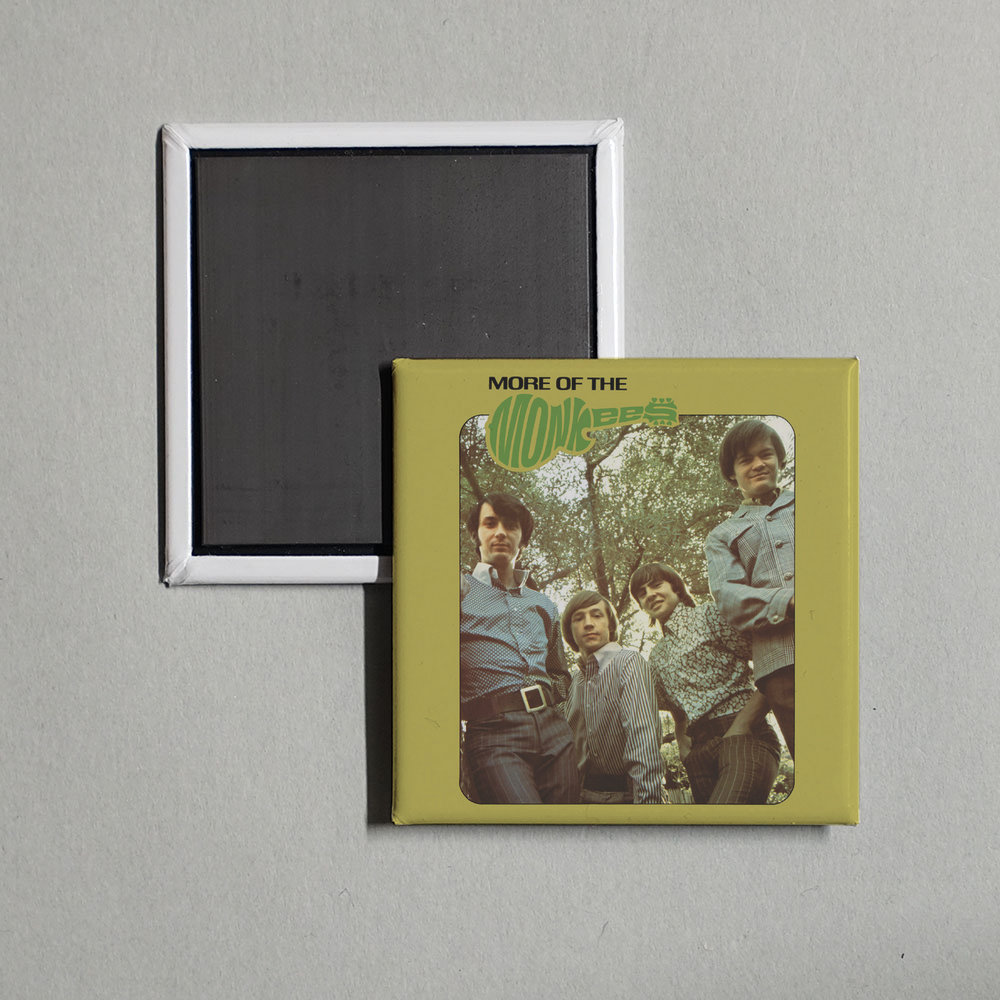 The Monkees - More of The Monkees (Deluxe Edition) Album Cover Fridge Magnet