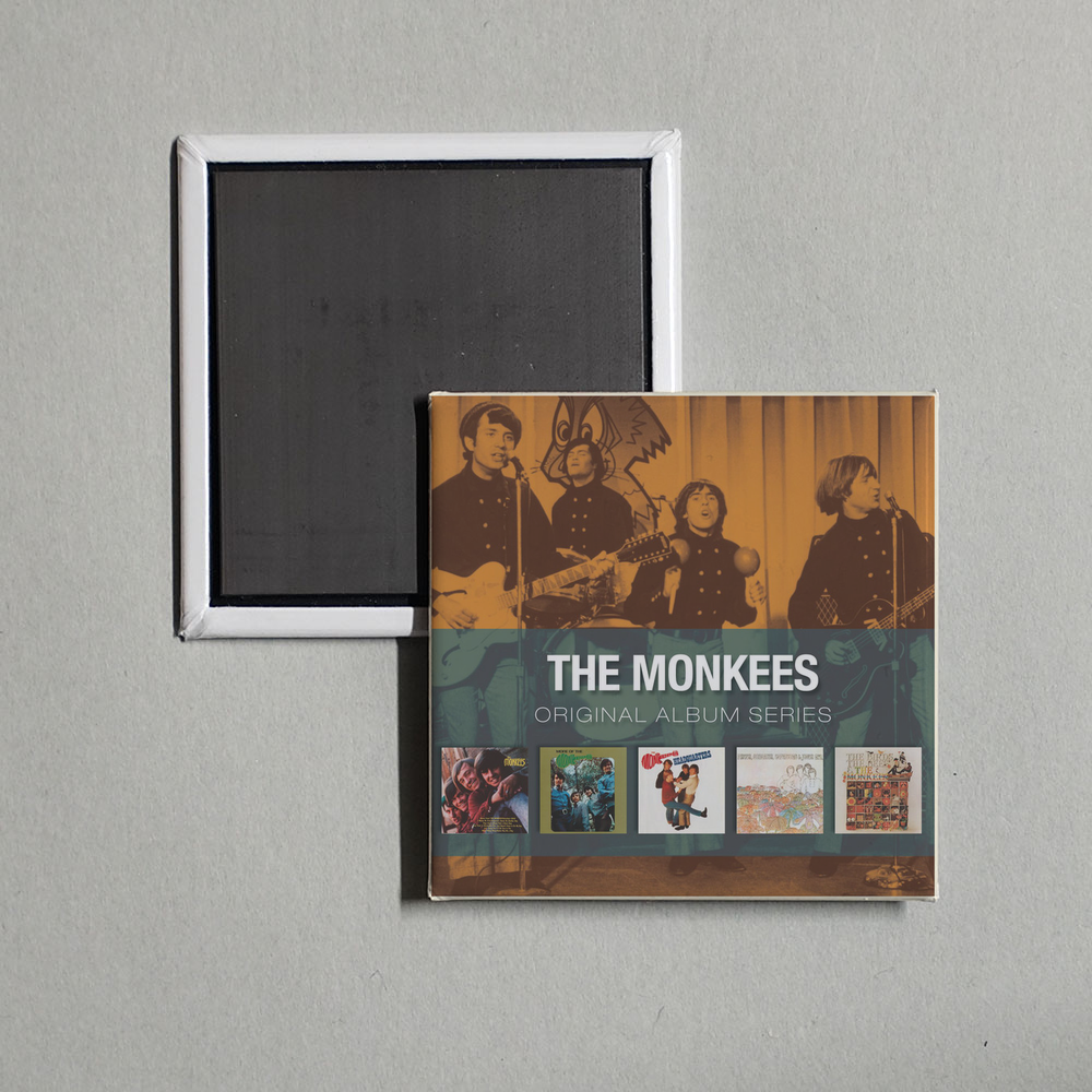 The Monkees - Original Album Series Album Cover Fridge Magnet