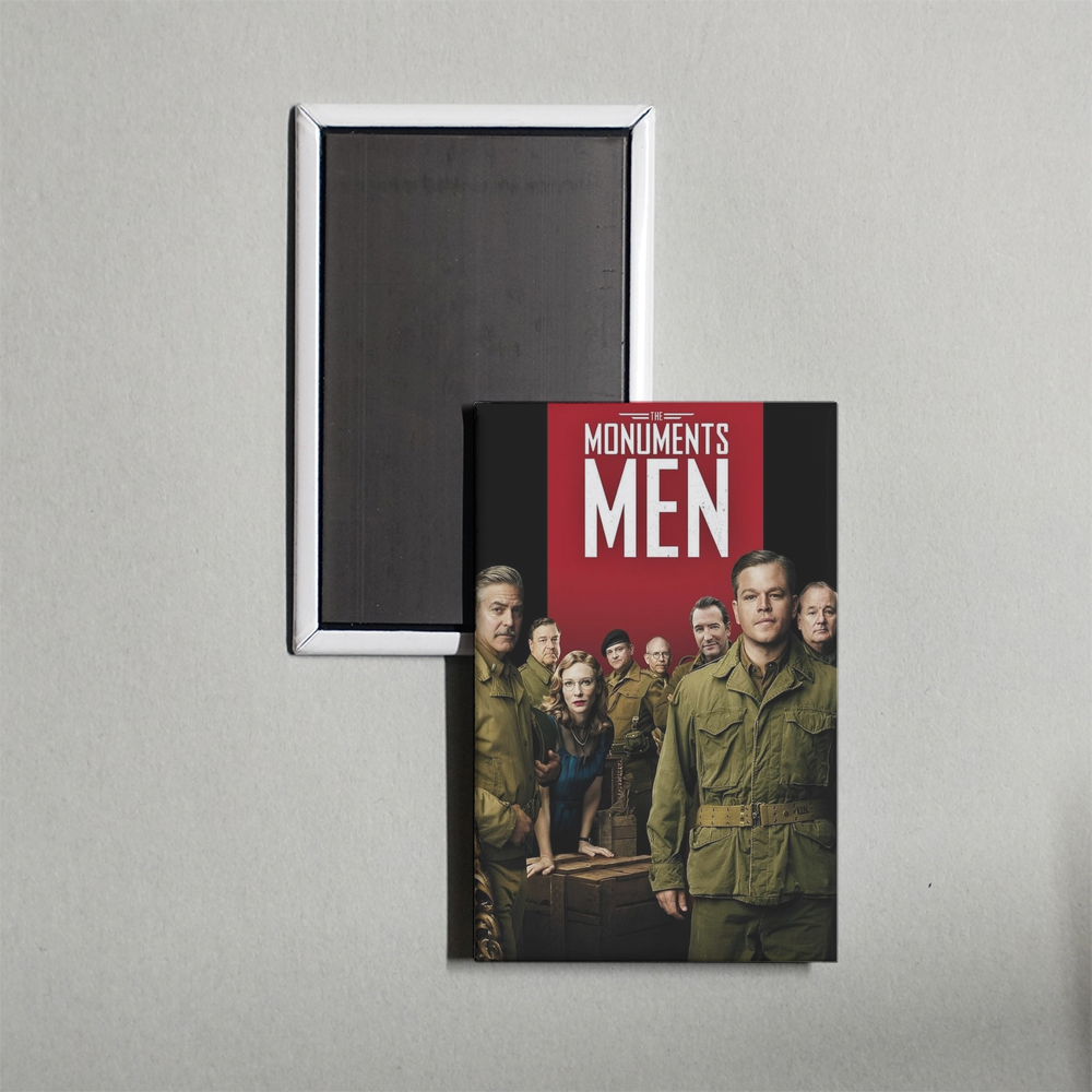 The Monuments Men Mini Movie Fridge Magnet