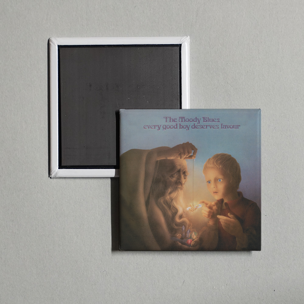 The Moody Blues - Every Good Boy Deserves Favour Album Cover Fridge Magnet