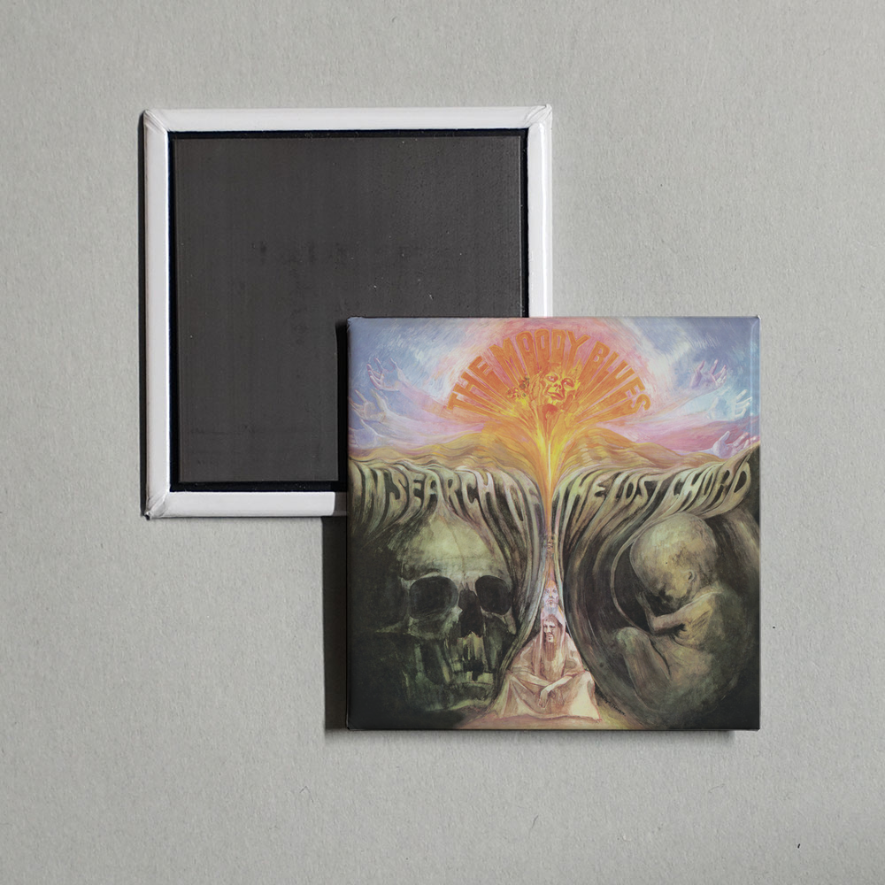 The Moody Blues - In Search Of The Lost Chord Album Cover Fridge Magnet