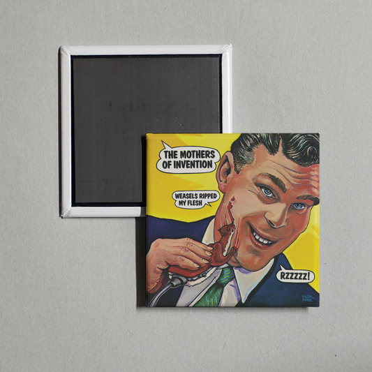 The Mothers Of Invention - Weasels Ripped My Flesh Album Cover Fridge Magnet