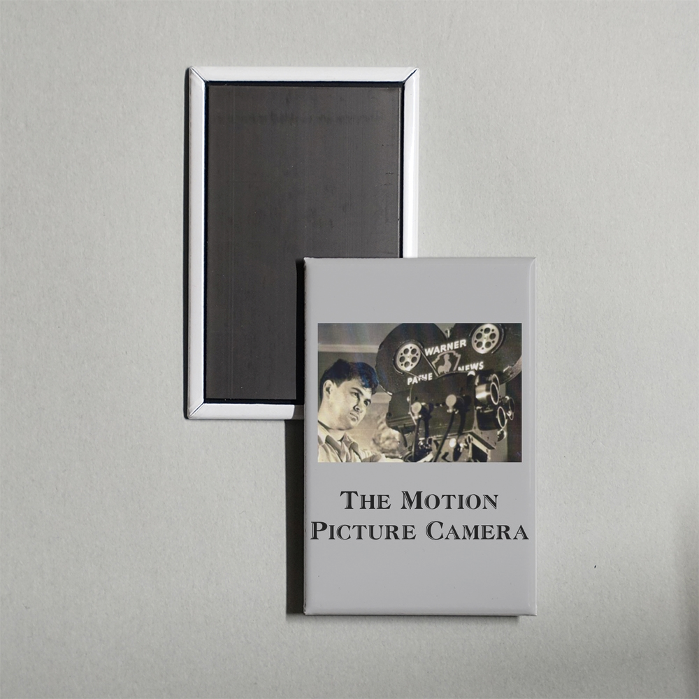 The Motion Picture Camera Mini Movie Fridge Magnet
