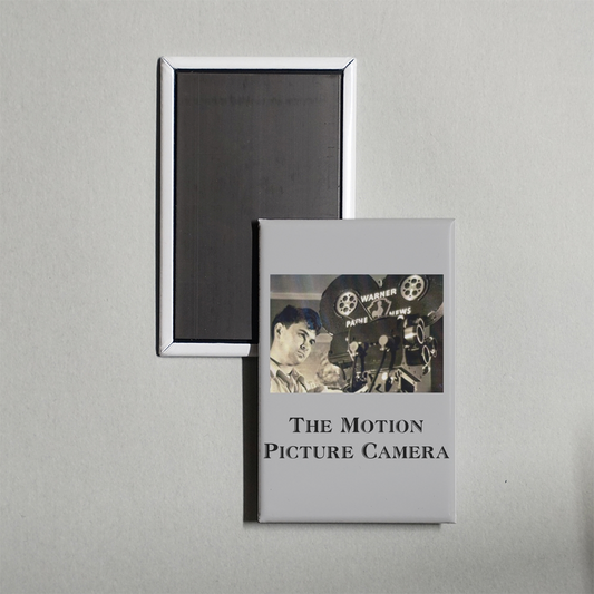 The Motion Picture Camera Mini Movie Fridge Magnet