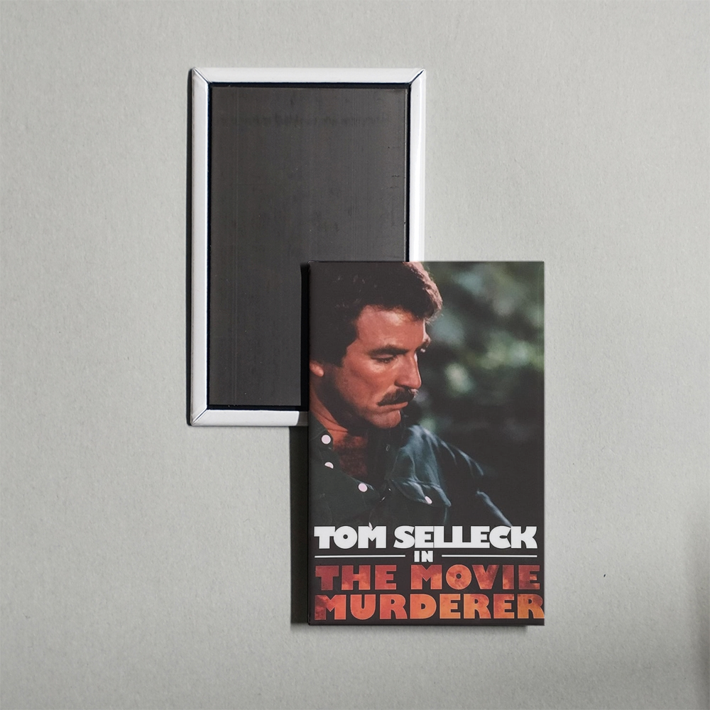 The Movie Murderer Mini Movie Fridge Magnet