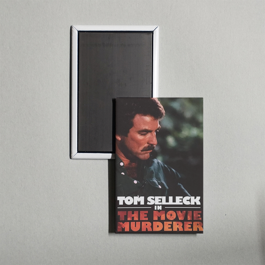 The Movie Murderer Mini Movie Fridge Magnet