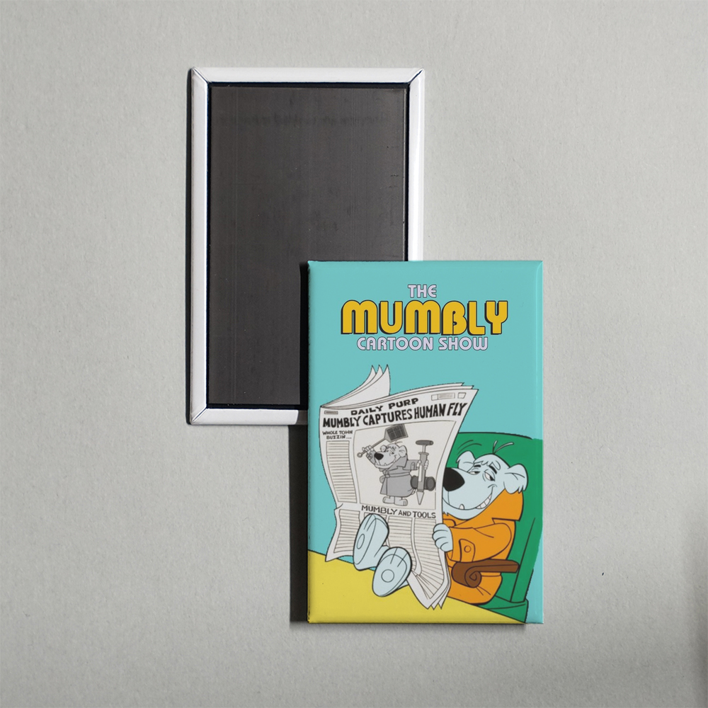 The Mumbly Cartoon Show TV Show Fridge Magnet