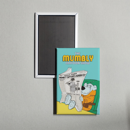 The Mumbly Cartoon Show TV Show Fridge Magnet