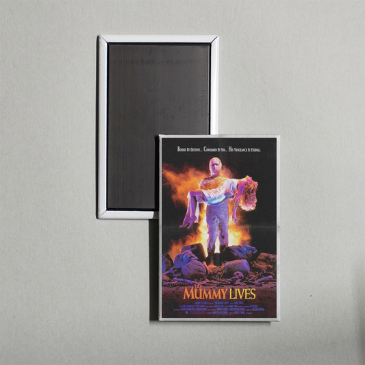 The Mummy Lives Mini Movie Fridge Magnet