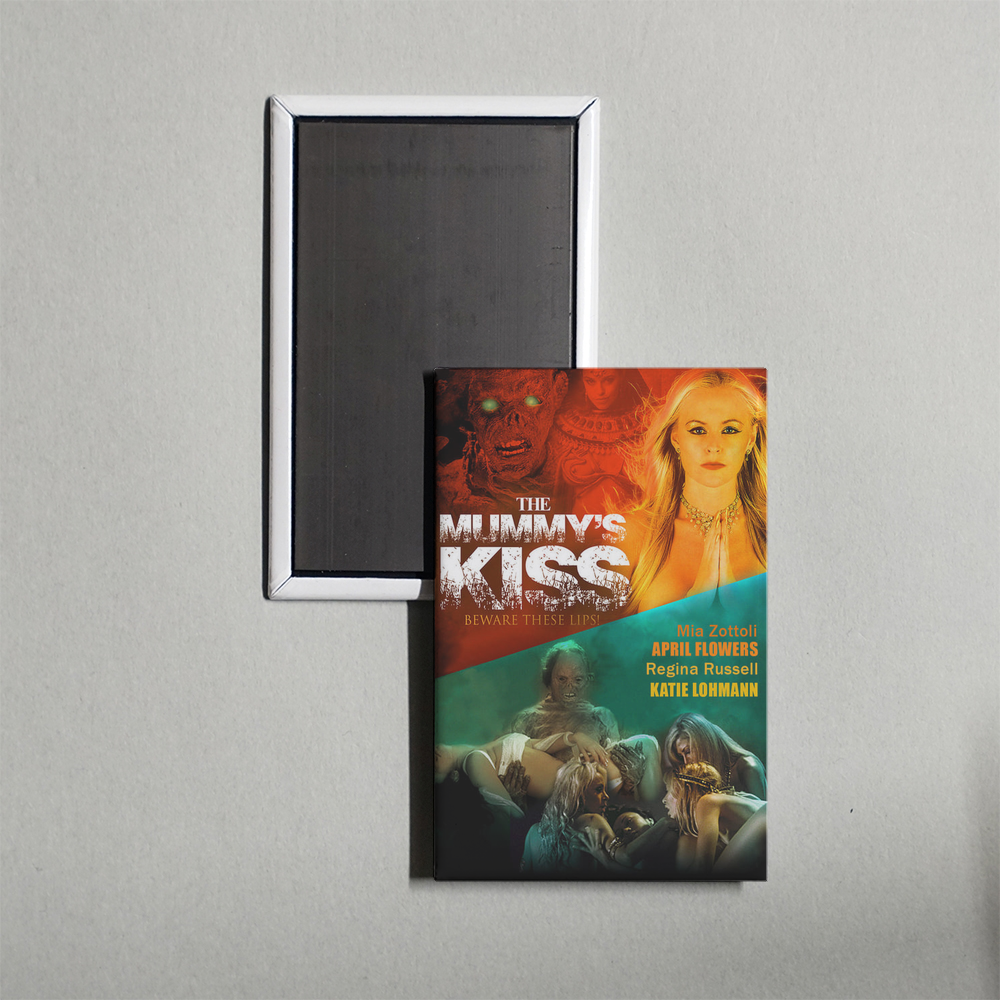 The Mummy's Kiss Mini Movie Fridge Magnet