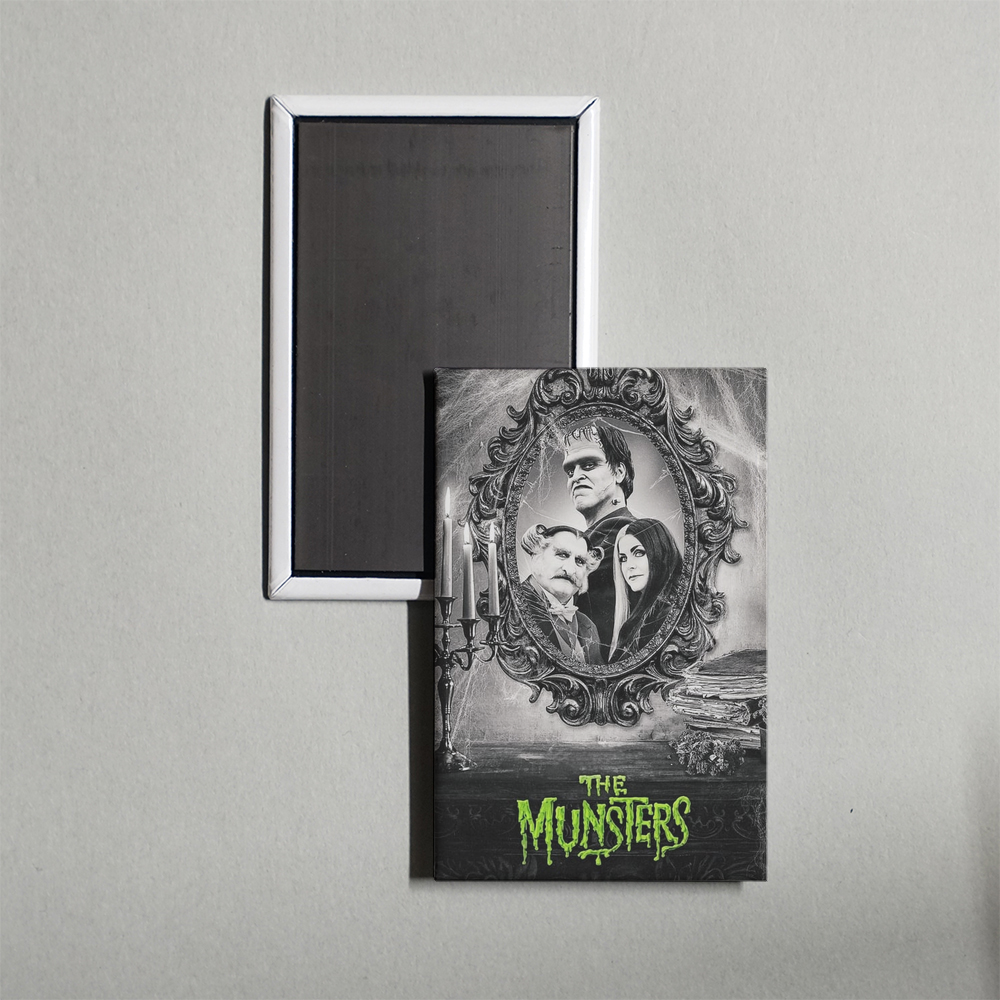 The Munsters Mini Movie Fridge Magnet
