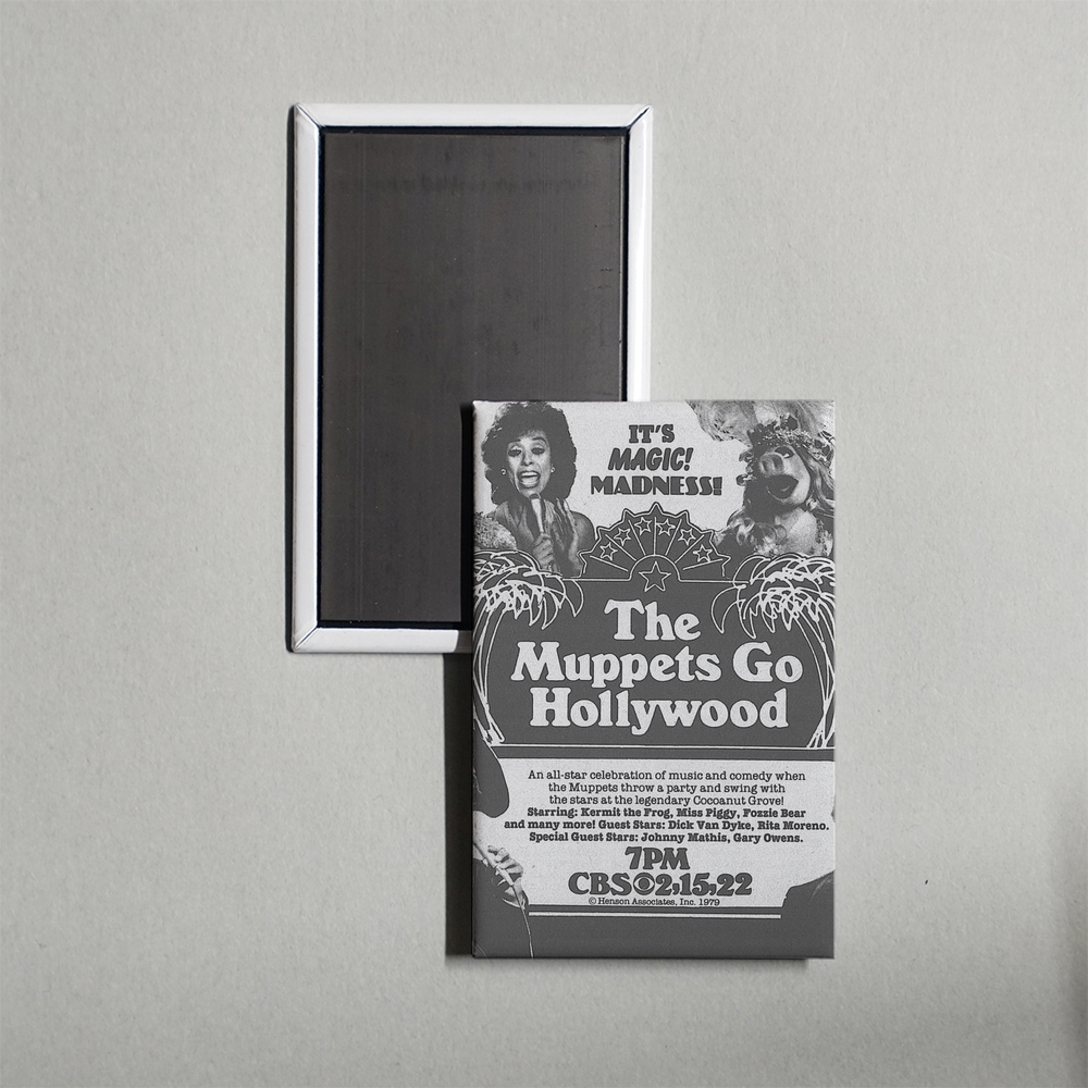 The Muppets Go Hollywood Mini Movie Fridge Magnet