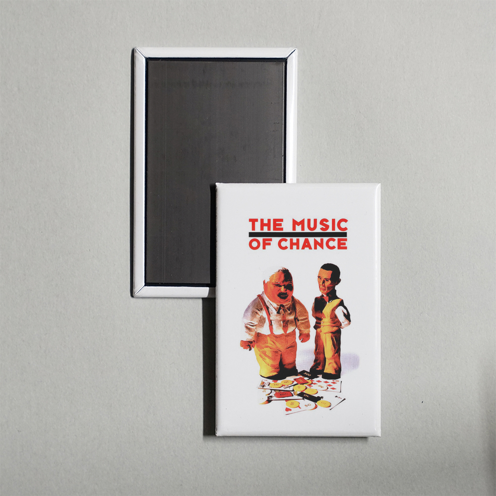The Music of Chance Mini Movie Fridge Magnet