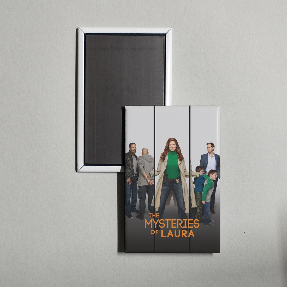 The Mysteries of Laura TV Show Fridge Magnet