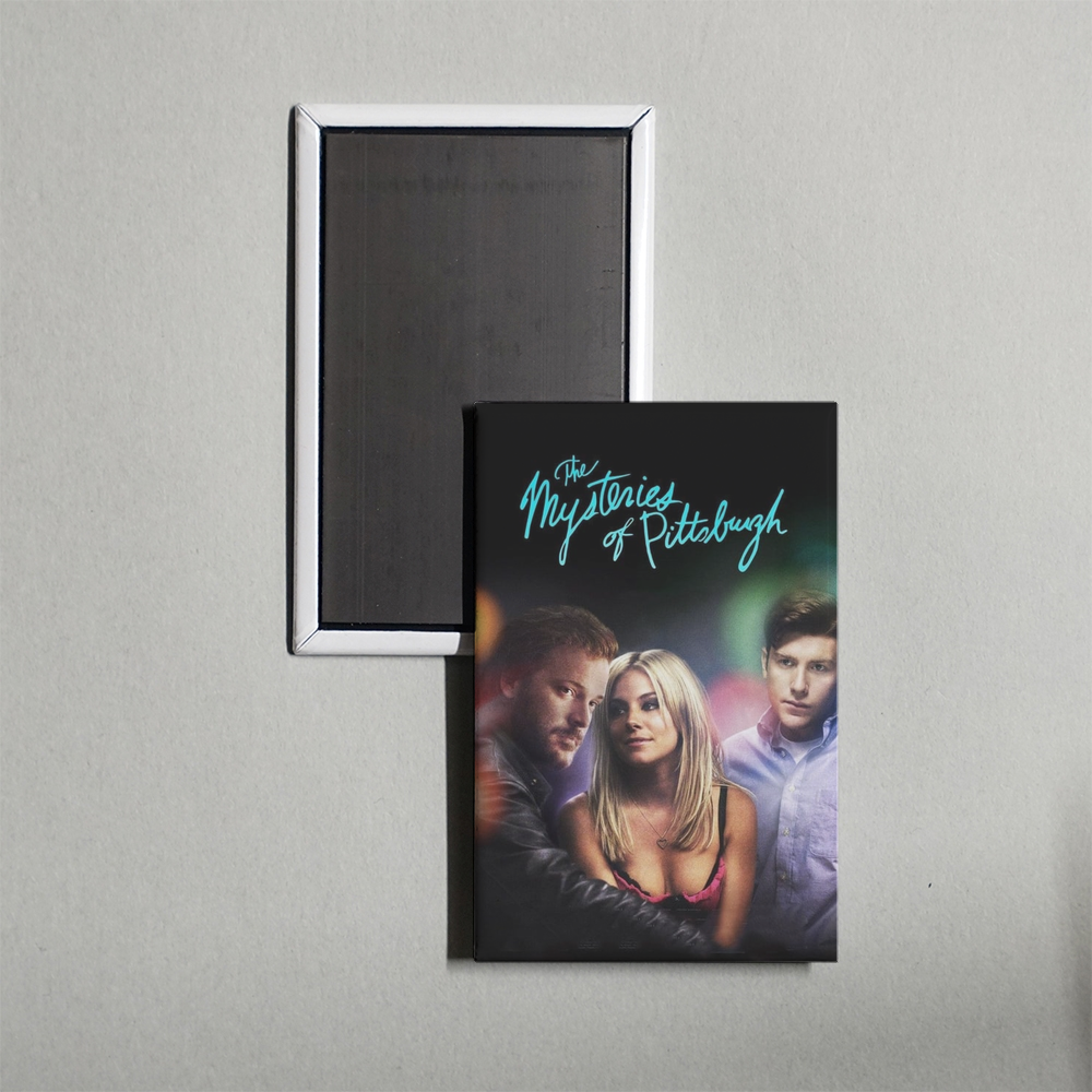 The Mysteries of Pittsburgh Mini Movie Fridge Magnet