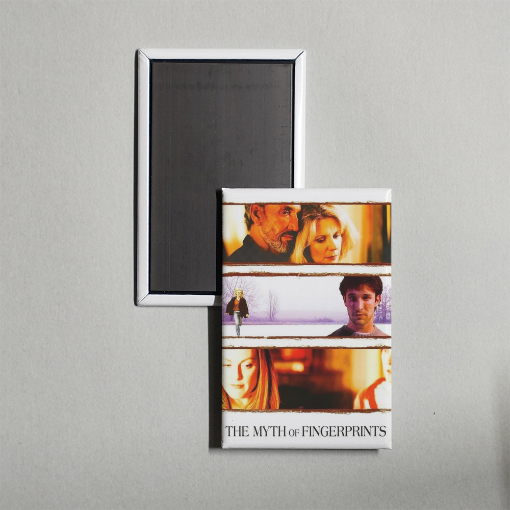 The Myth of Fingerprints Mini Movie Fridge Magnet