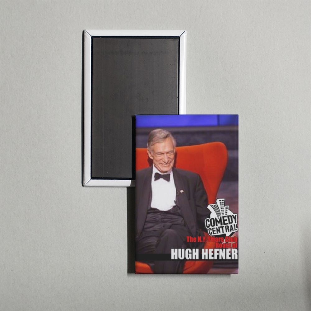 The N.Y. Friars Club Roast of Hugh Hefner Mini Movie Fridge Magnet
