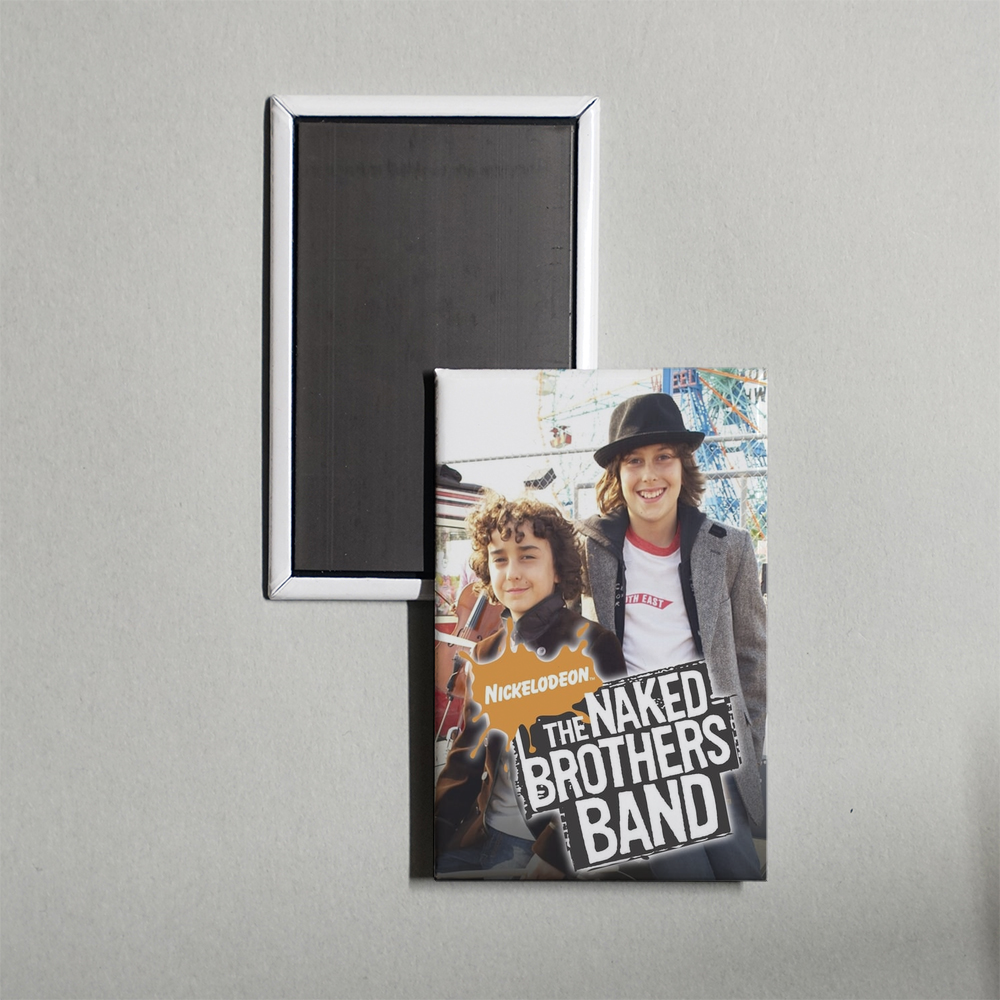 The Naked Brothers Band TV Show Fridge Magnet