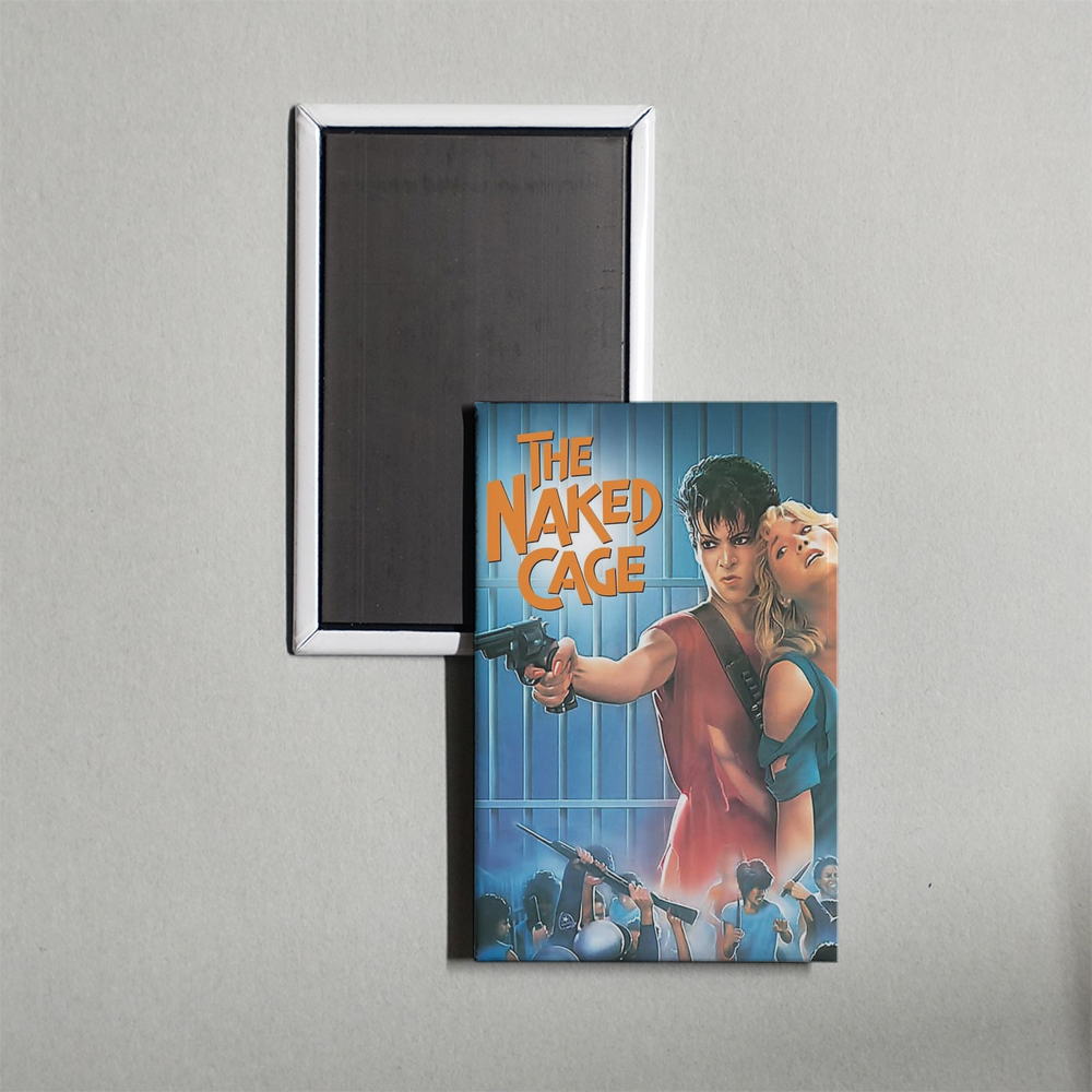 The Naked Cage Mini Movie Fridge Magnet