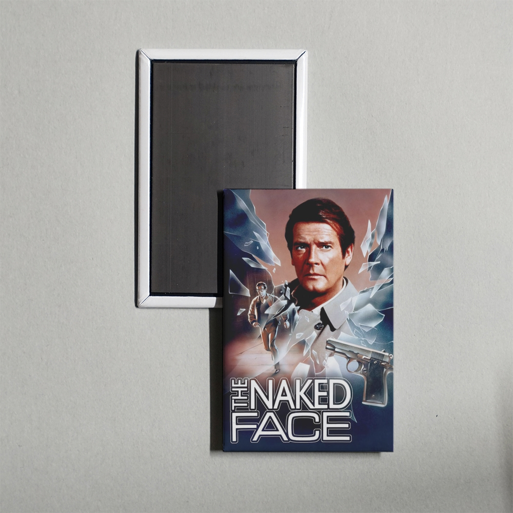 The Naked Face Mini Movie Fridge Magnet
