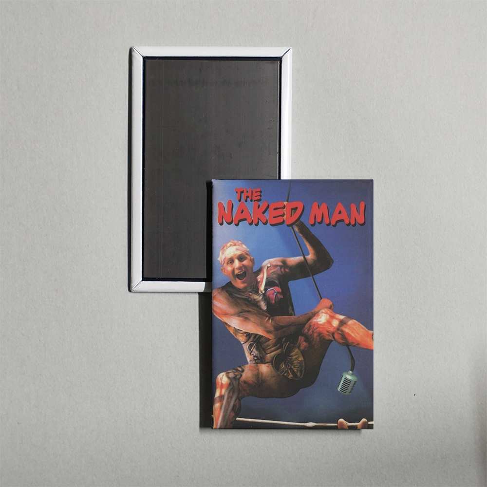 The Naked Man Mini Movie Fridge Magnet
