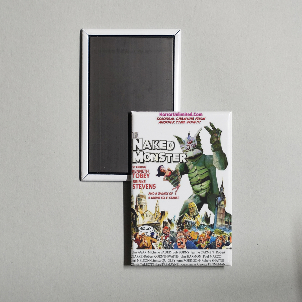 The Naked Monster Mini Movie Fridge Magnet