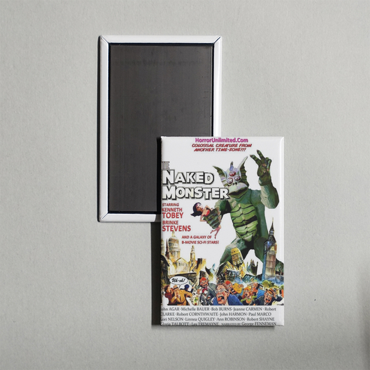 The Naked Monster Mini Movie Fridge Magnet