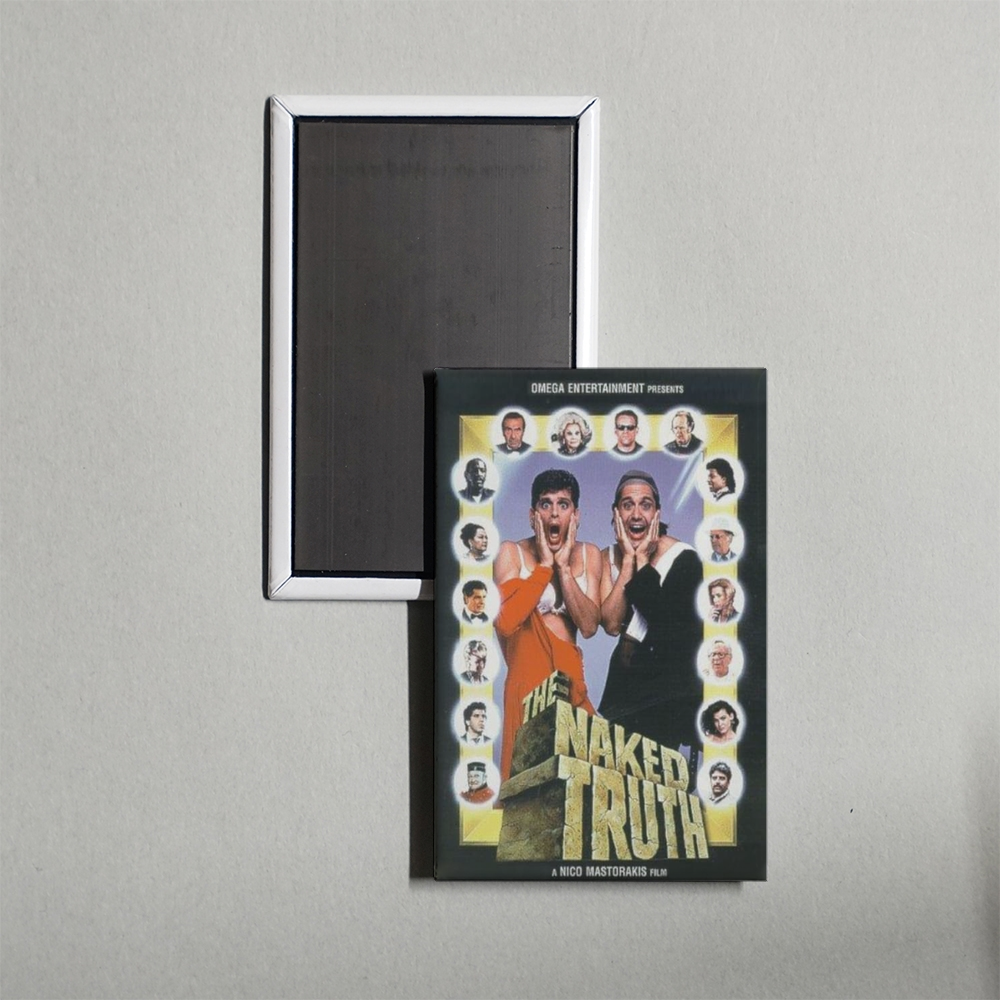 The Naked Truth Mini Movie Fridge Magnet