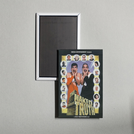 The Naked Truth Mini Movie Fridge Magnet