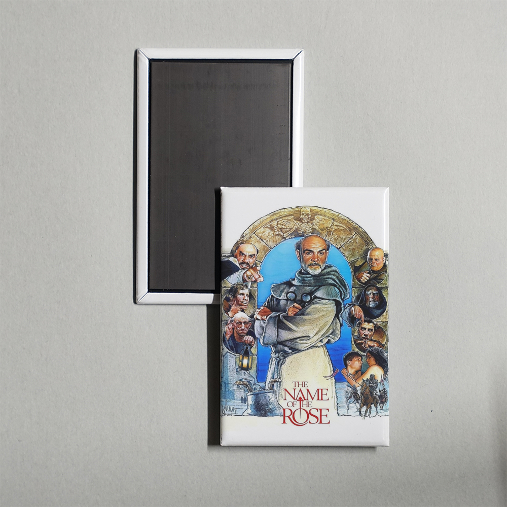 The Name of the Rose Mini Movie Fridge Magnet