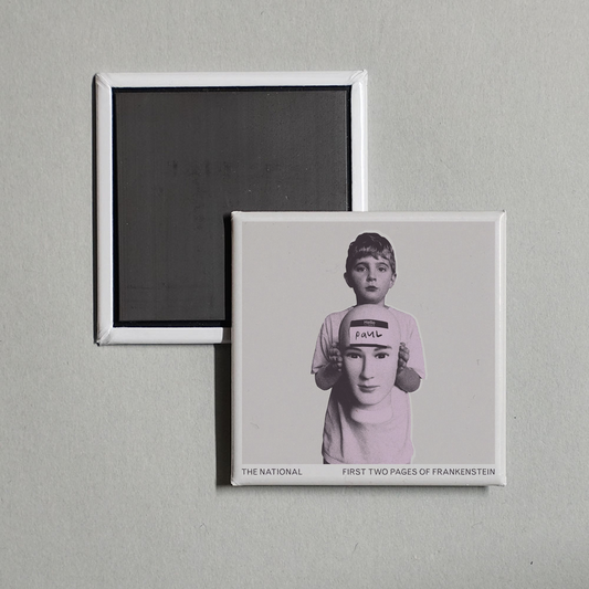 The National - First Two Pages of Frankenstein Album Cover Fridge Magnet