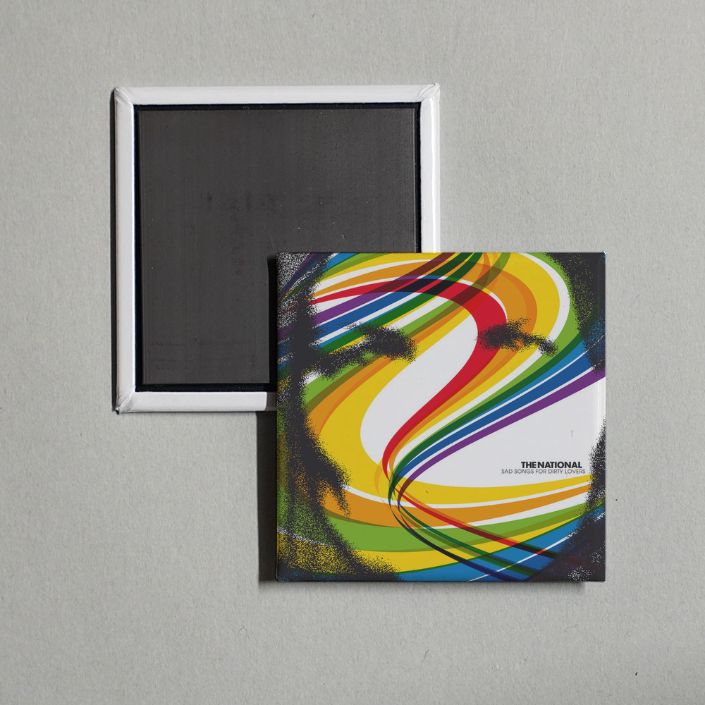 The National - Sad Songs for Dirty Lovers Album Cover Fridge Magnet