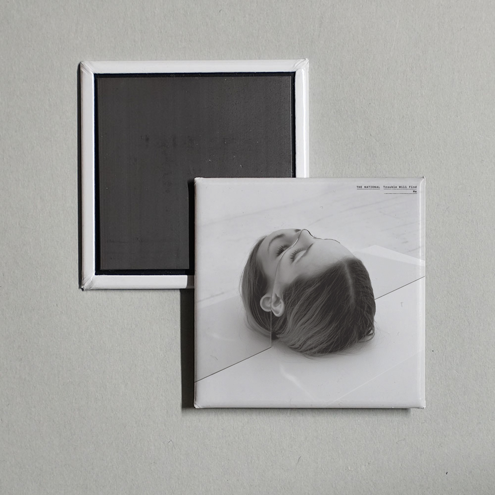 The National - Trouble Will Find Me Album Cover Fridge Magnet