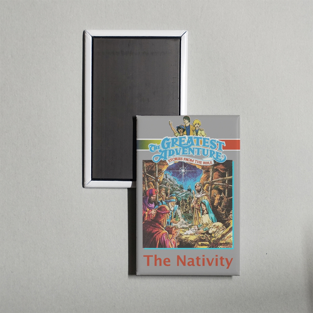 The Nativity Mini Movie Fridge Magnet