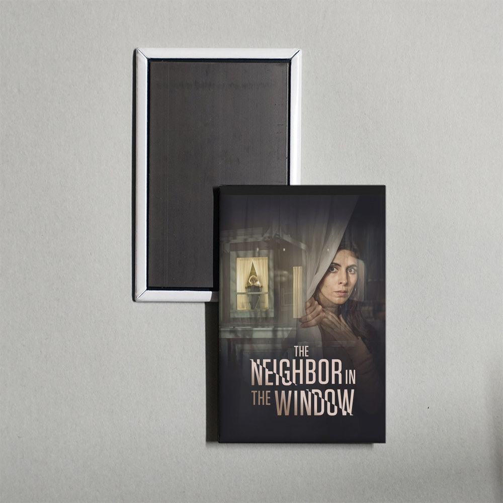 The Neighbor in the Window Mini Movie Fridge Magnet