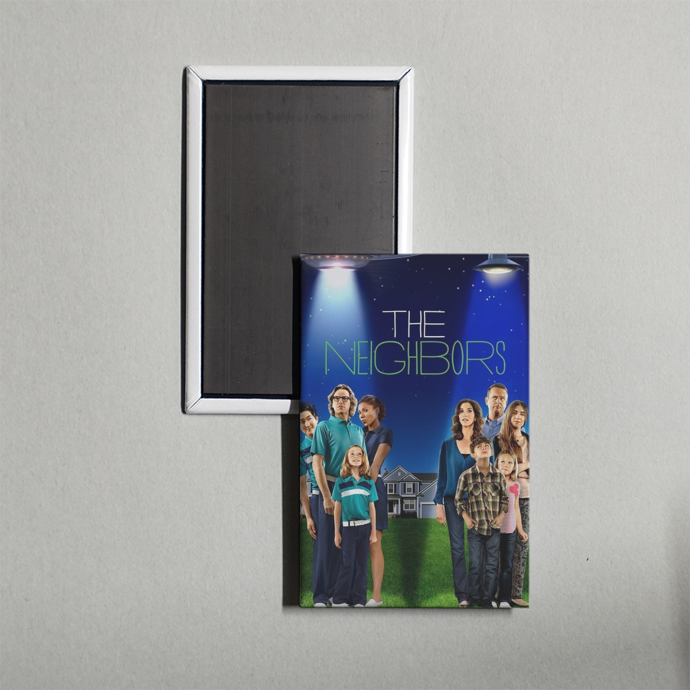 The Neighbors TV Show Fridge Magnet