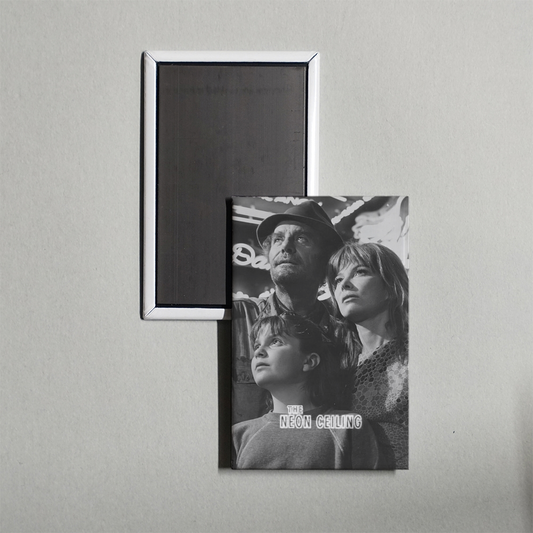 The Neon Ceiling Mini Movie Fridge Magnet