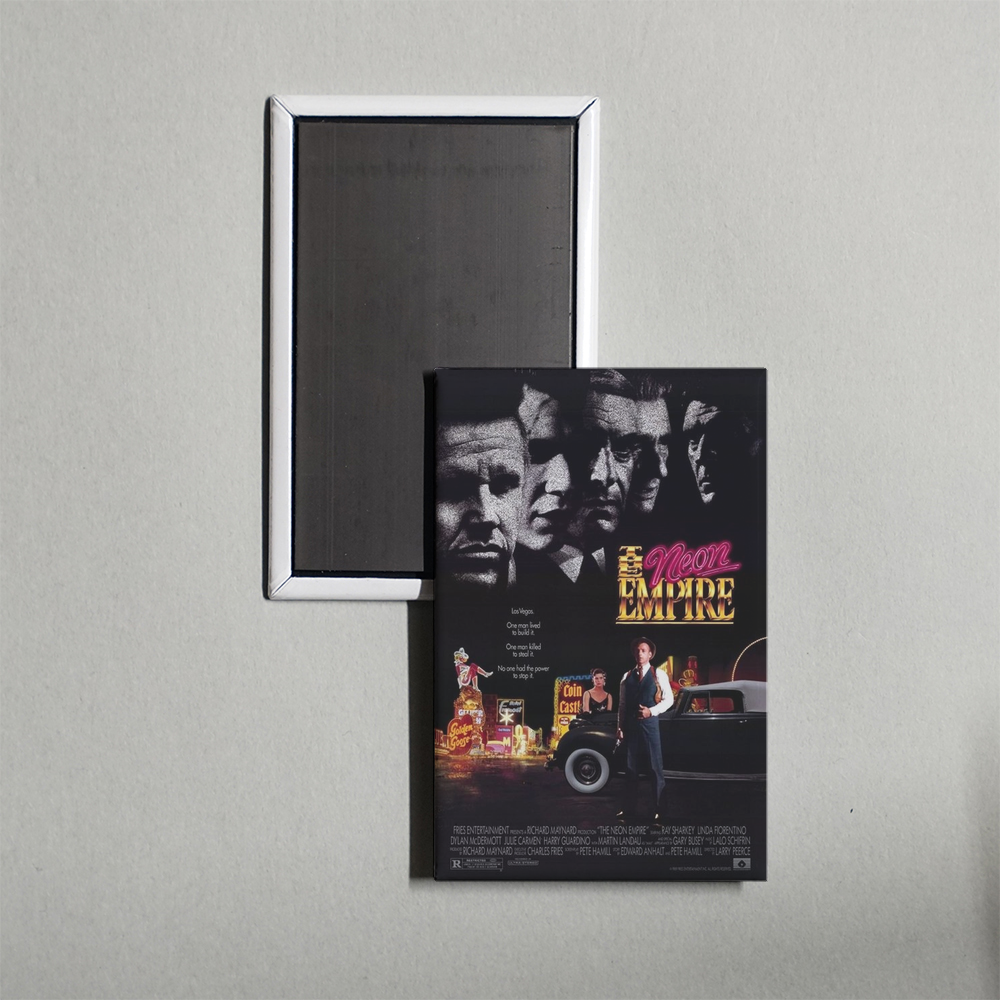 The Neon Empire TV Show Fridge Magnet
