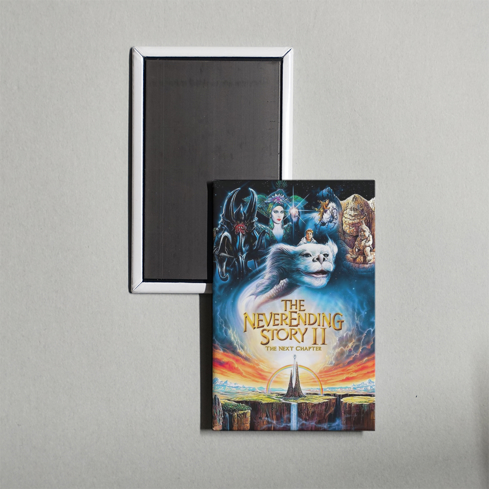 The NeverEnding Story II The Next Chapter Mini Movie Fridge Magnet