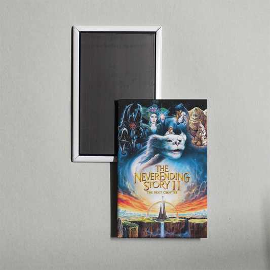The NeverEnding Story II The Next Chapter Mini Movie Fridge Magnet