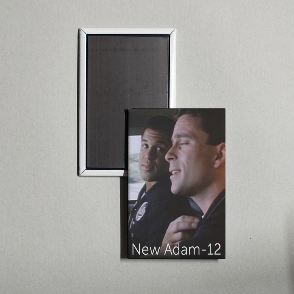 The New Adam-12 TV Show Fridge Magnet