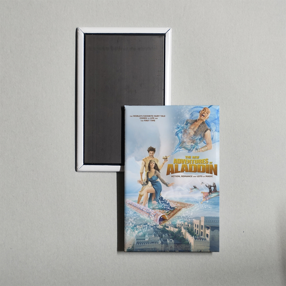 The New Adventures of Aladdin Mini Movie Fridge Magnet