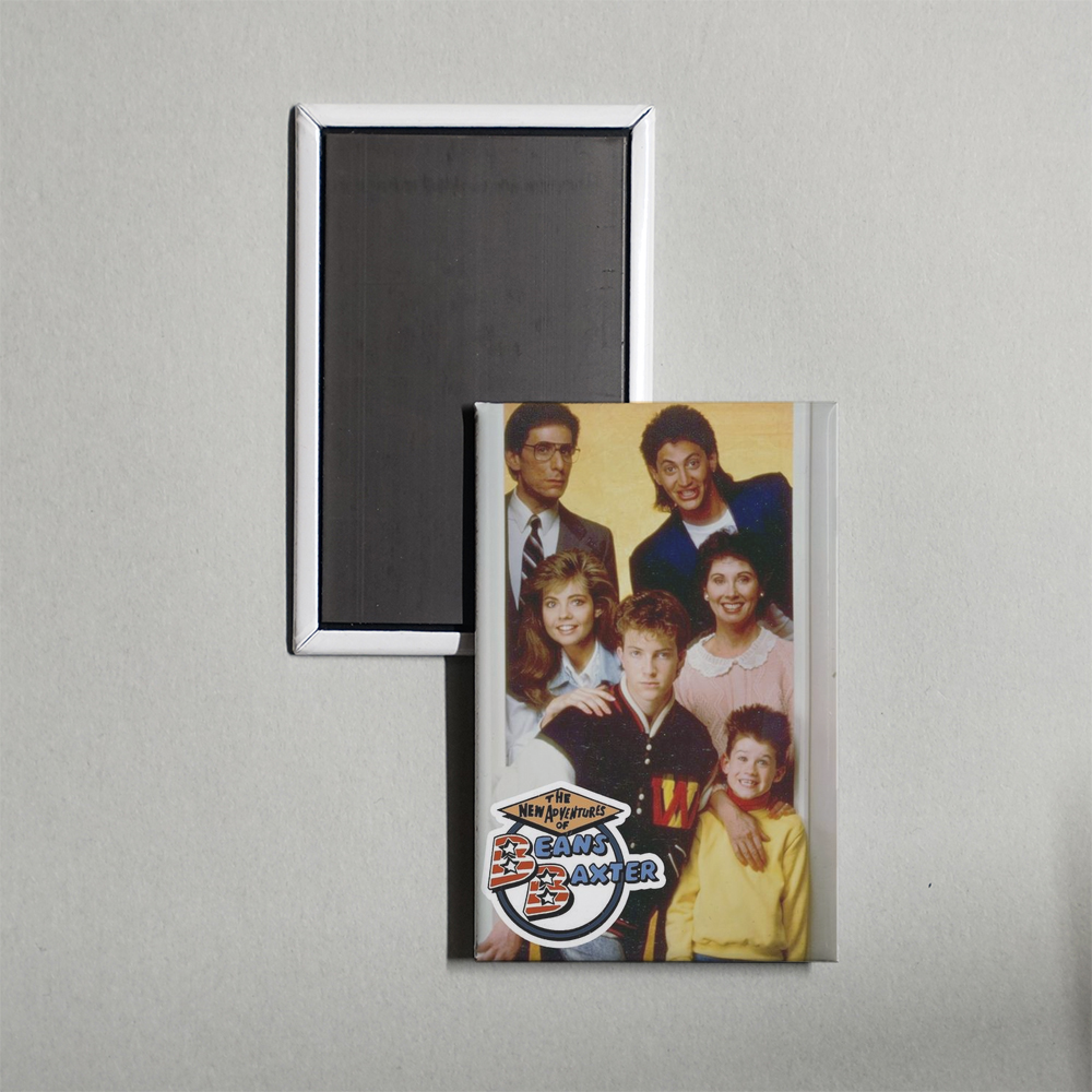 The New Adventures of Beans Baxter TV Show Fridge Magnet