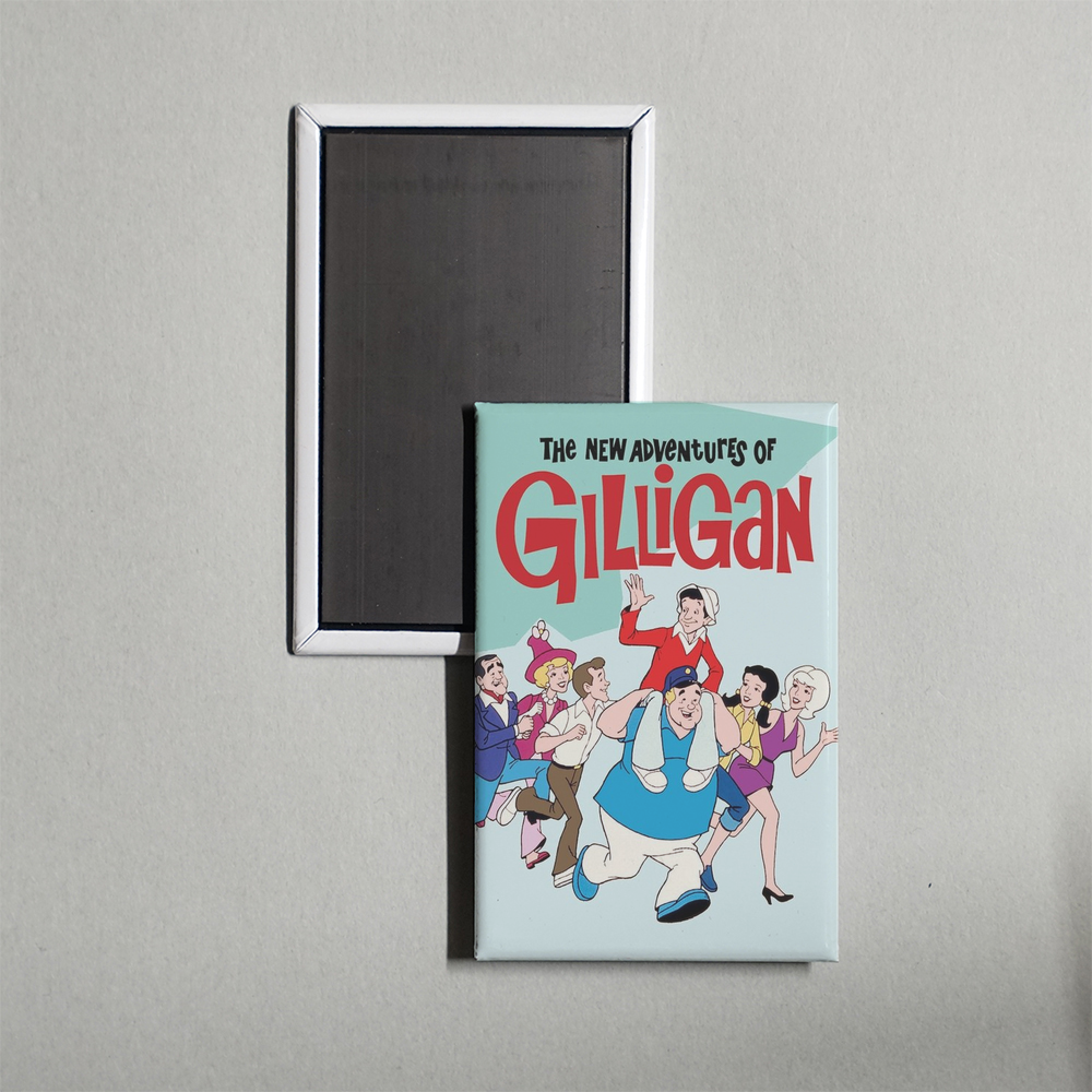 The New Adventures of Gilligan TV Show Fridge Magnet