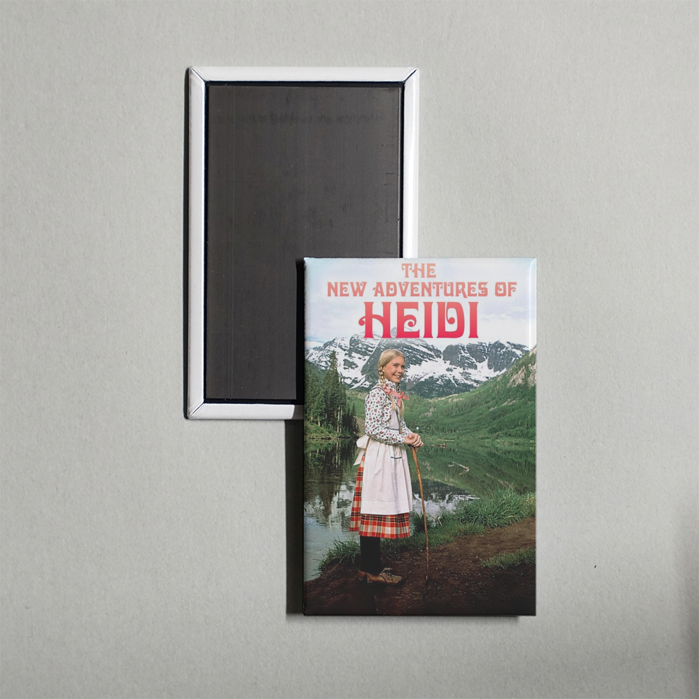 The New Adventures of Heidi Mini Movie Fridge Magnet