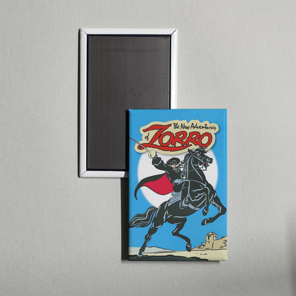 The New Adventures of Zorro TV Show Fridge Magnet