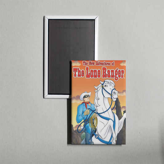 The New Adventures of the Lone Ranger TV Show Fridge Magnet
